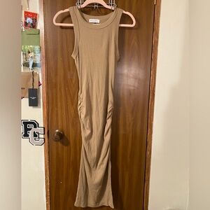 Michael Stars tan maxi dress